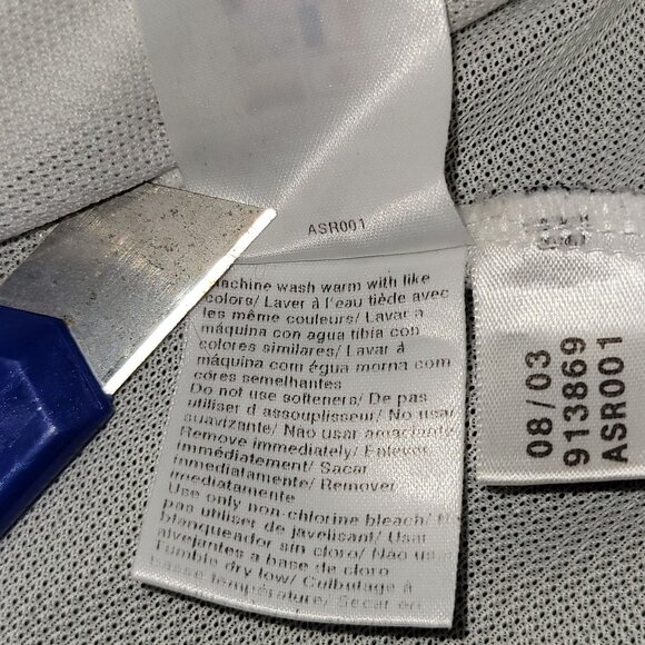 Zidane Real Madrid 2003 2004 UEFA Long Sleeve Soccer Jersey Shirt XL SKU# 913869 - Picture 9 of 10